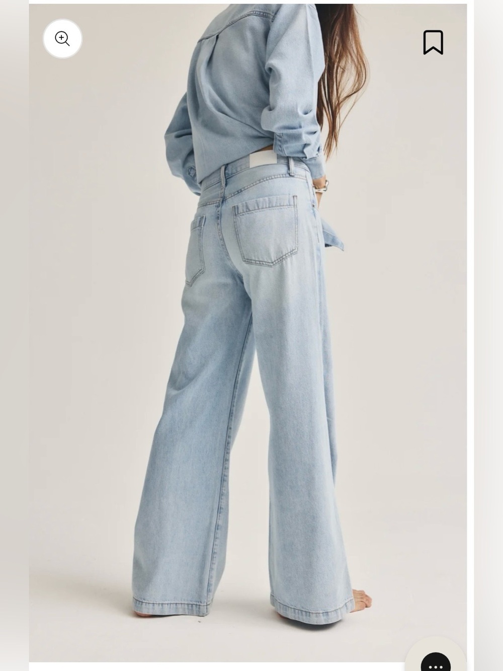 Pistola PETITE JADYN MID RISE PALAZZO JEAN
- CHATEAU - size 28P